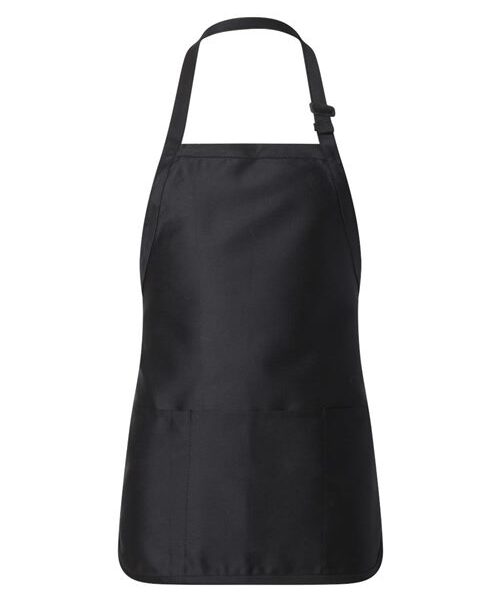 Full-Length Apron with Pouch Pocket (Q-Tees)