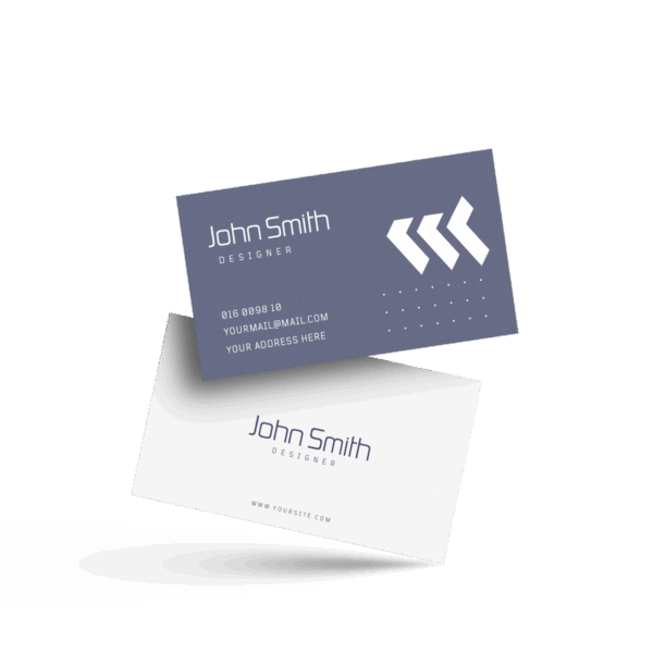 Pearlescent Business Cards